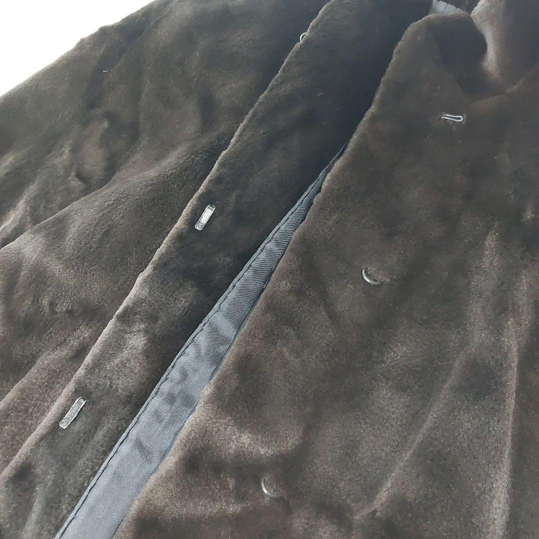 極上の肌触り シェアードミンク イタリアARIANNA フレア ケープコート