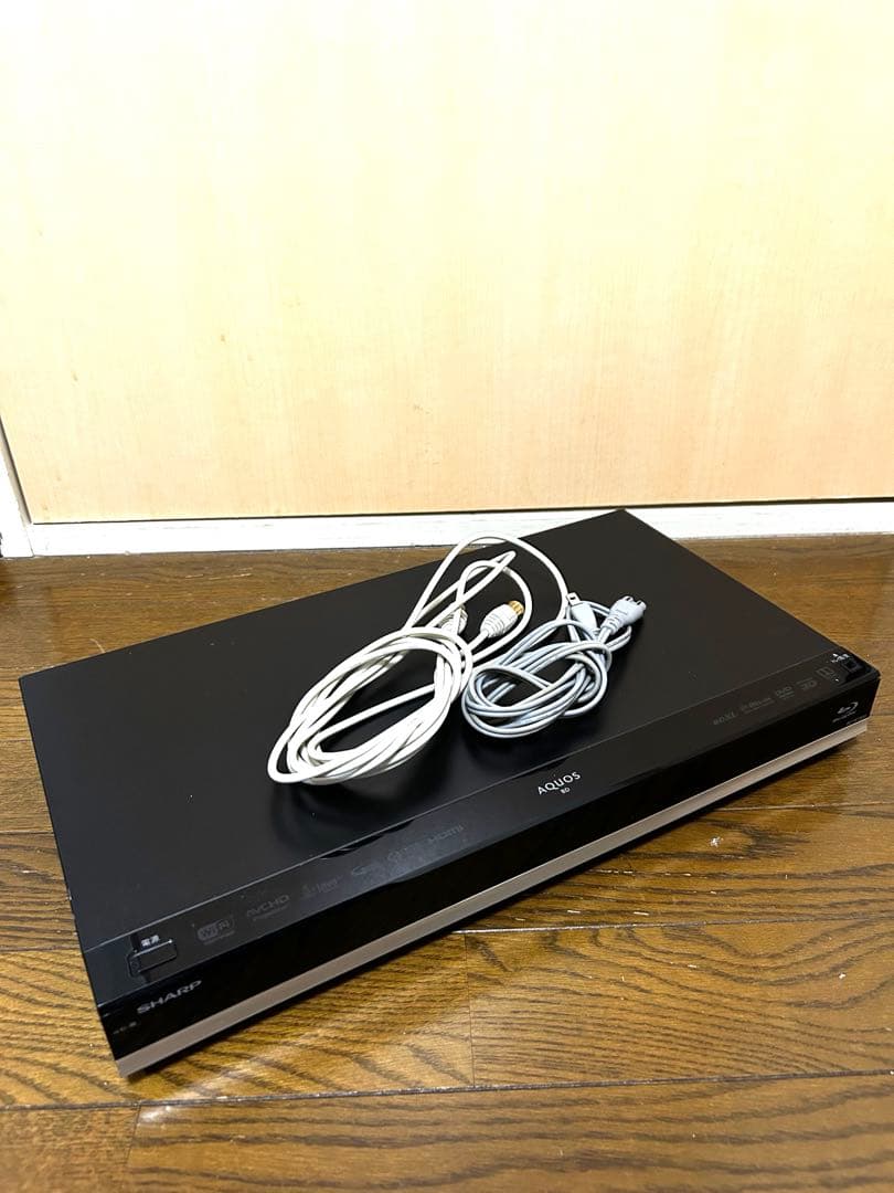 シャープ　AQUOS ブルーレイディスクレコーダー　※リモコンなし