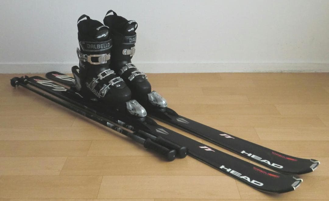 ■■12月・1月限定■送料無料■HEAD■スキーセット■板149靴25.5■■