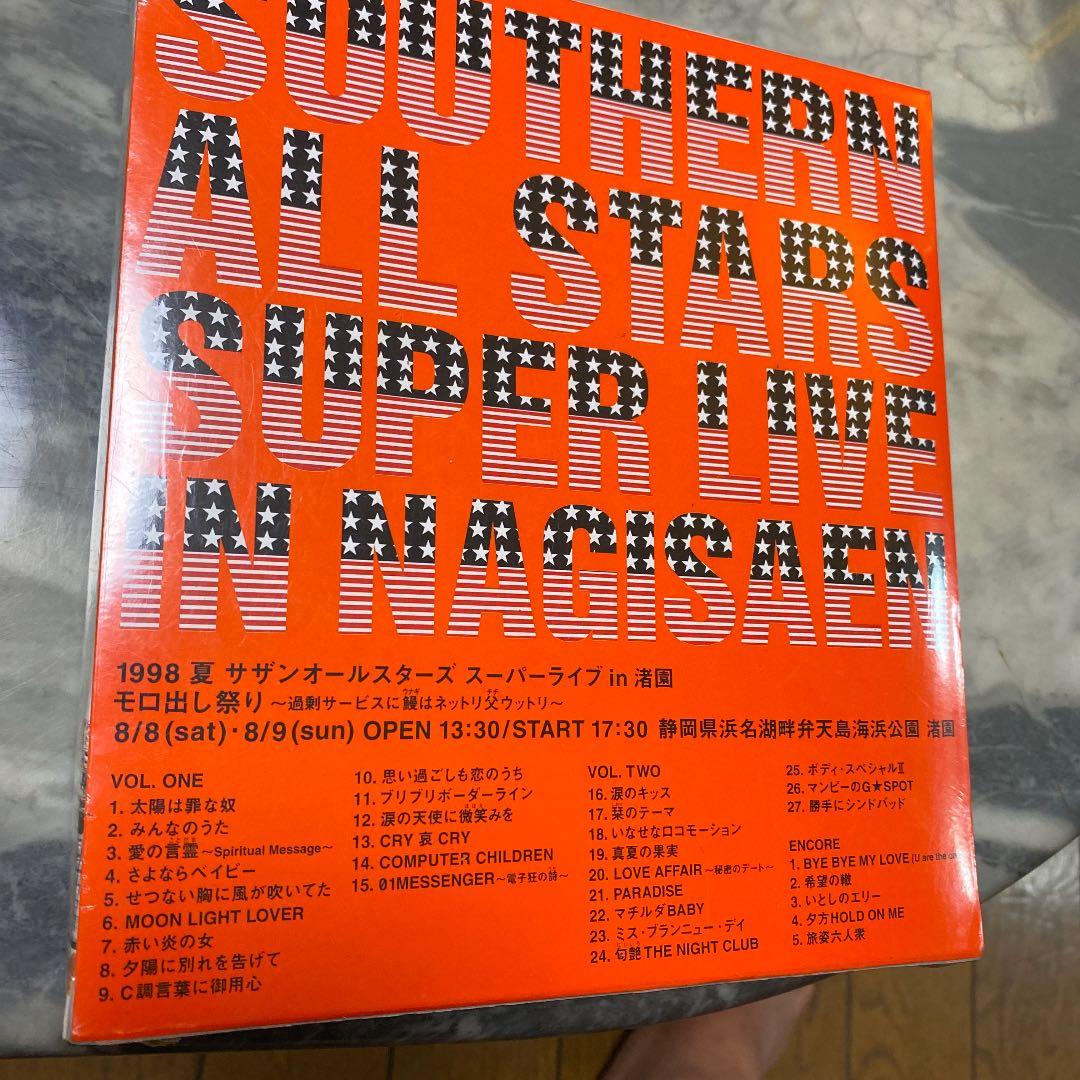 新品　初回限定　絶版サザンオールスターズ　1998スーパーライブ渚園　VHS