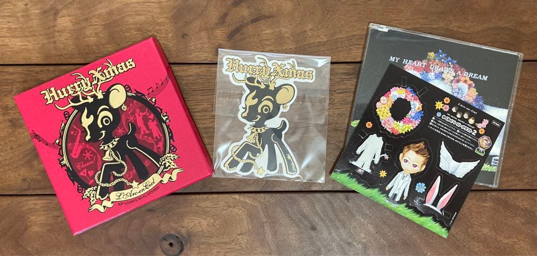 LArc〜en〜ciel シングル27枚 アルバム9枚 hyde シングル1枚