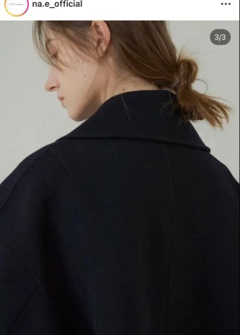 【完売新品】na.e Traditional Melton CoatナエPコート