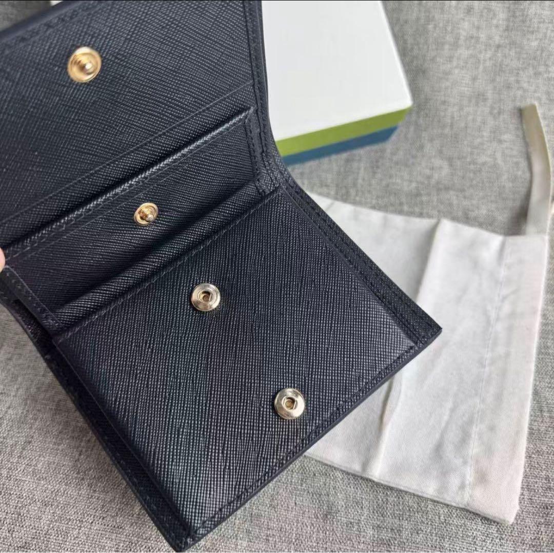 MARNI ブラック 二つ折り財布