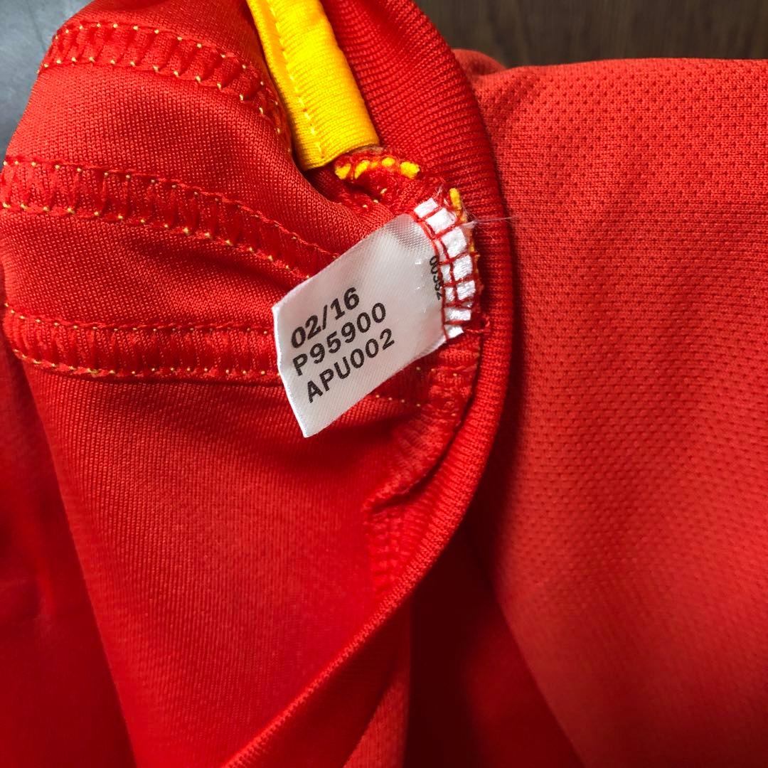 正規品　adidas スペイン代表 アンドレス　 イニエスタ 6番 シャツ L