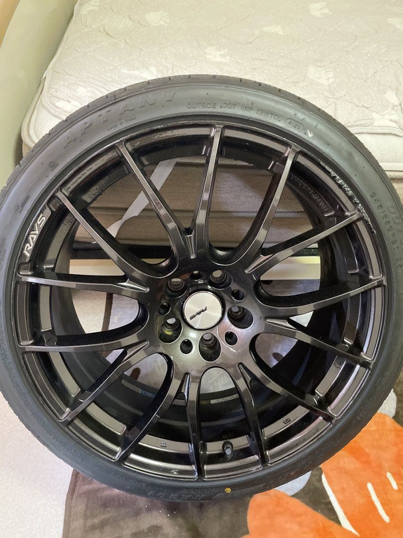 やす　RAYS 20インチ ホムラ　2×7 限定カラー　インナーブラック