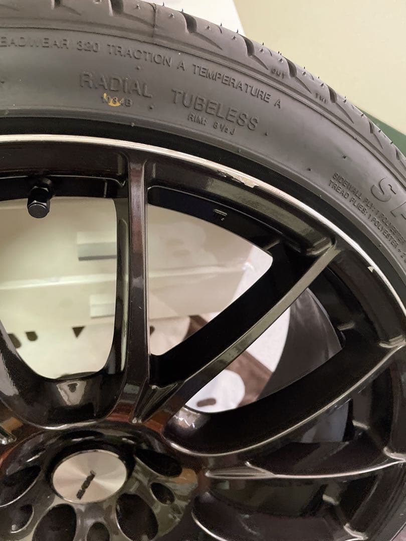 やす　RAYS 20インチ ホムラ　2×7 限定カラー　インナーブラック