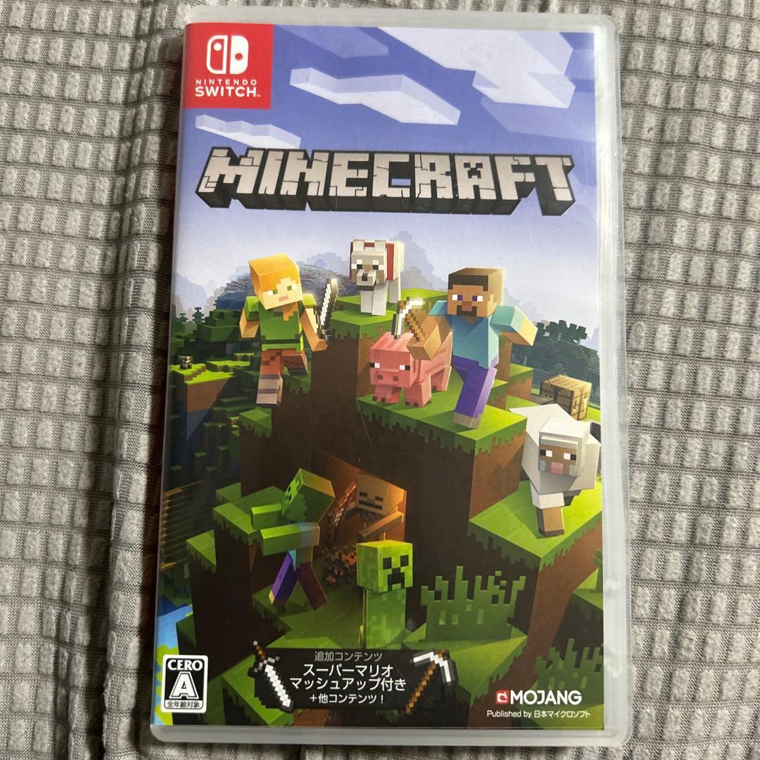 Nintendo Switch 本体とマイクラセット