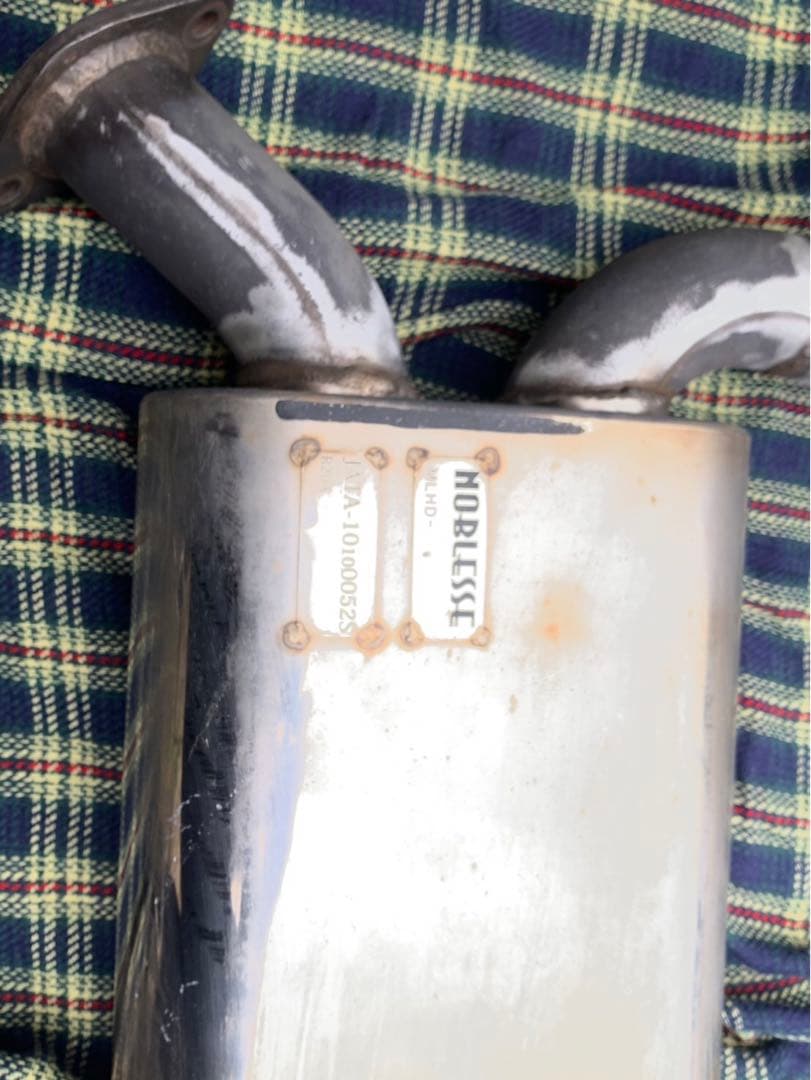 【メタバース】ステップワゴン RK5 ノブレッセ　リアマフラー左右4本出し