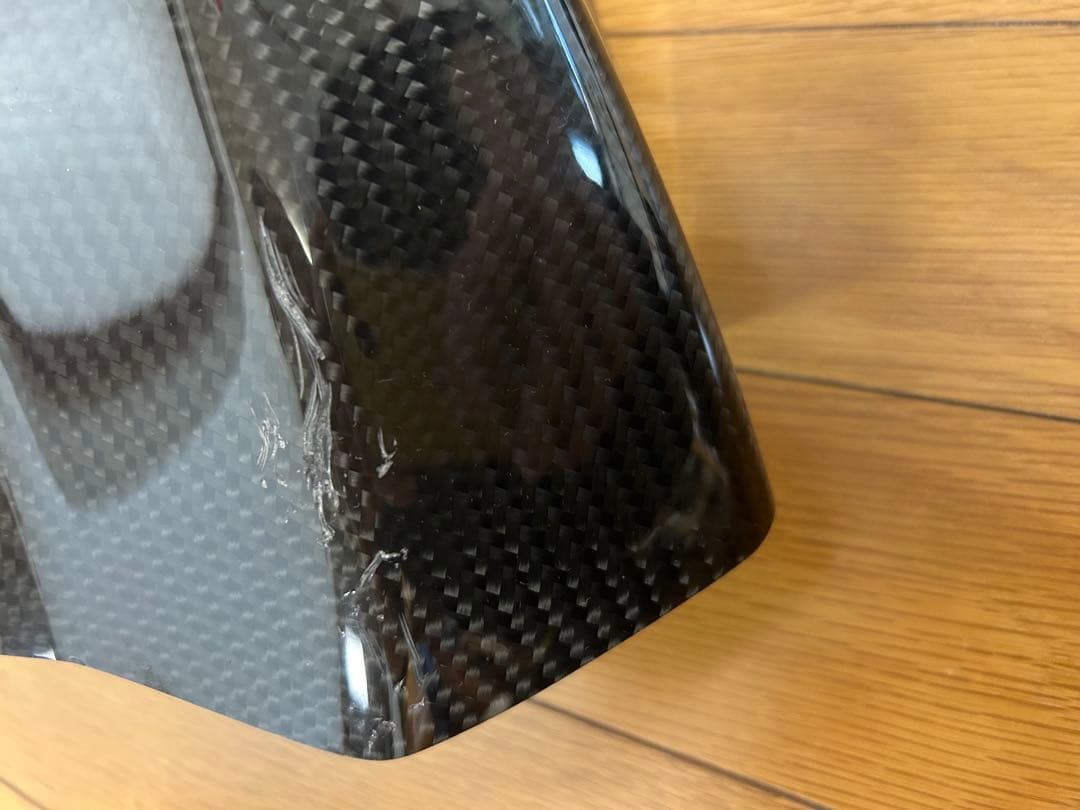 YZF-R7 マジカルレーシング タンクエンド（綾織カーボン製）