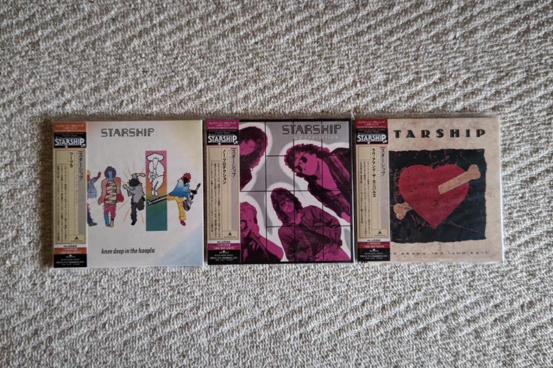 スターシップ／紙ジャケットＣＤ３枚セット（国内盤）