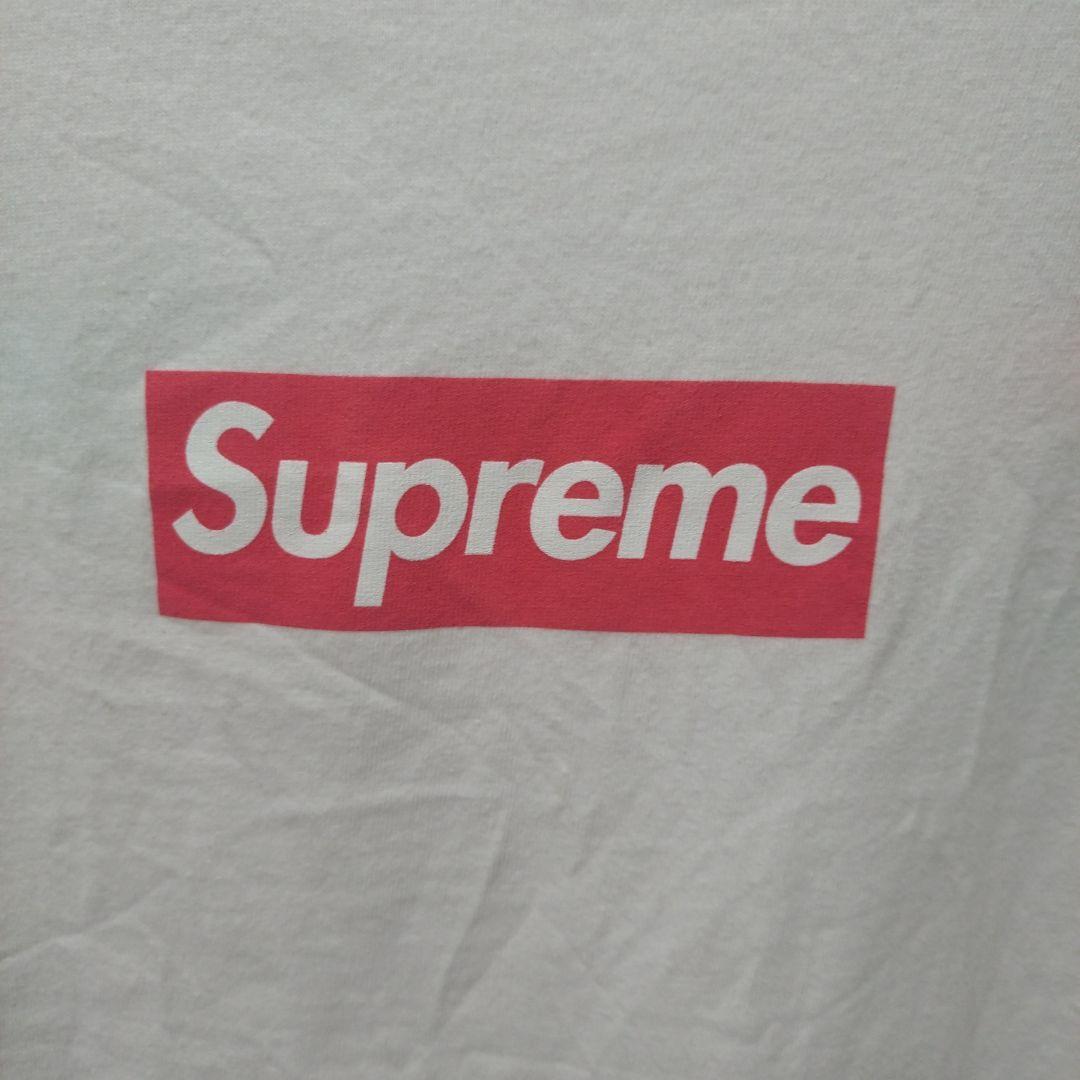 Supreme ボックスロゴロングスリーブTシャツ Mサイズ ホワイト