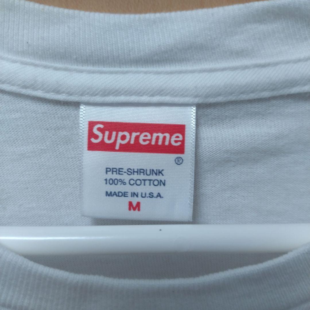 Supreme ボックスロゴロングスリーブTシャツ Mサイズ ホワイト