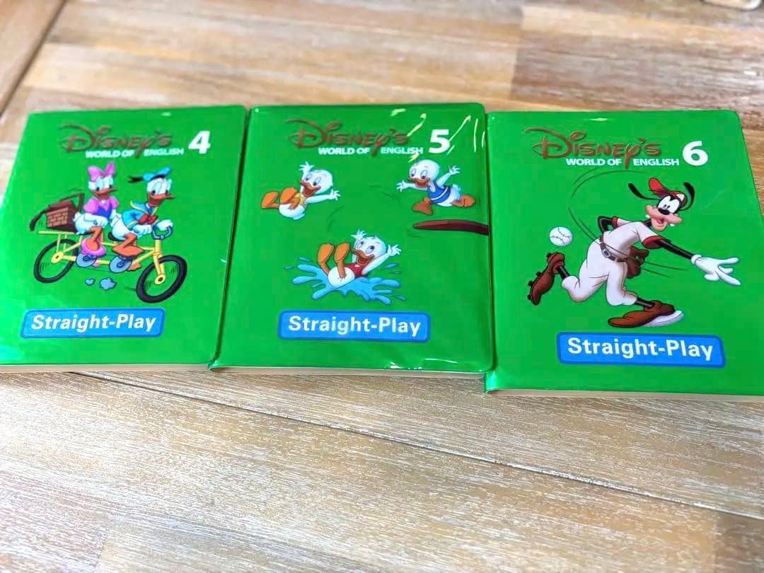 週末発送不可　DWE ディズニー英語システム　ストレートプレイDVD