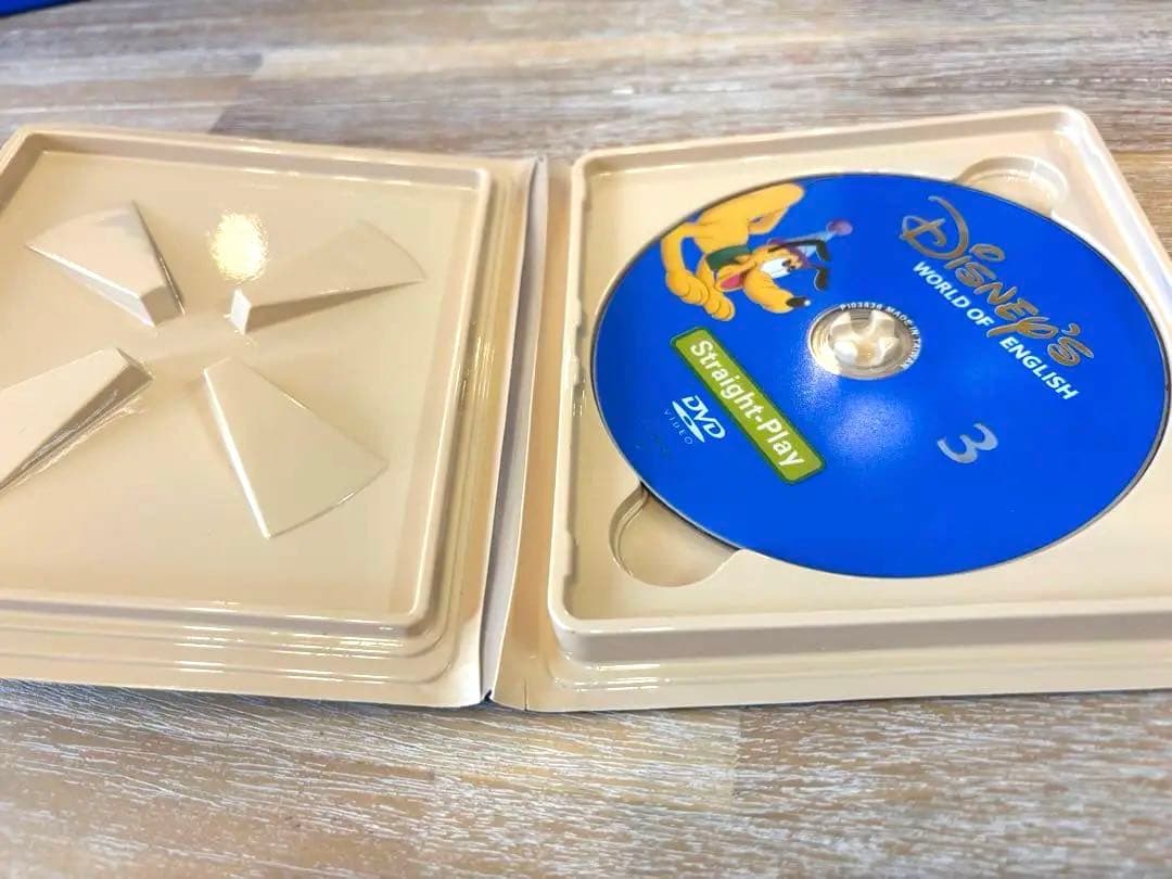 週末発送不可　DWE ディズニー英語システム　ストレートプレイDVD