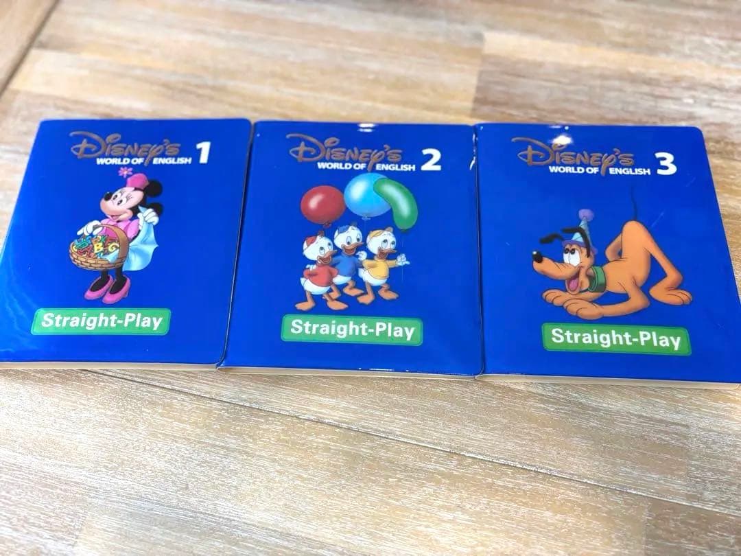 週末発送不可　DWE ディズニー英語システム　ストレートプレイDVD