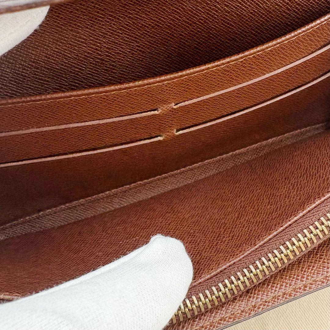 【美品】ルイヴィトン ポルトフォイユ サラ モノグラム 長財布 カード クレディ