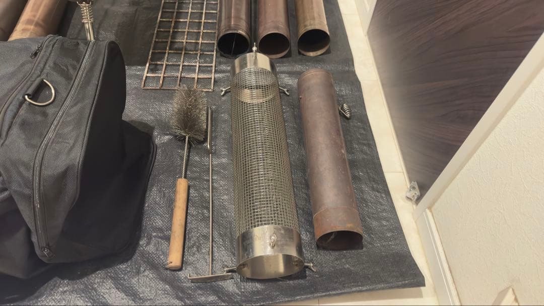 テンマクデザイン ウッド ストーブ サイドヴュー L オプション付き