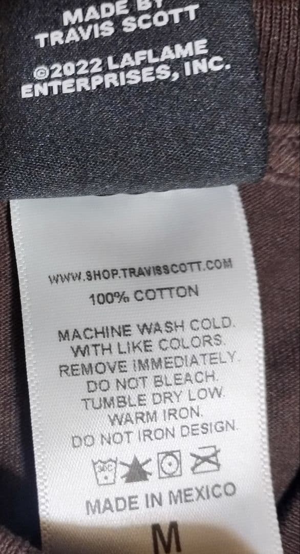 【れんれん】平本蓮 着用 Cactus Jack NB Tシャツ