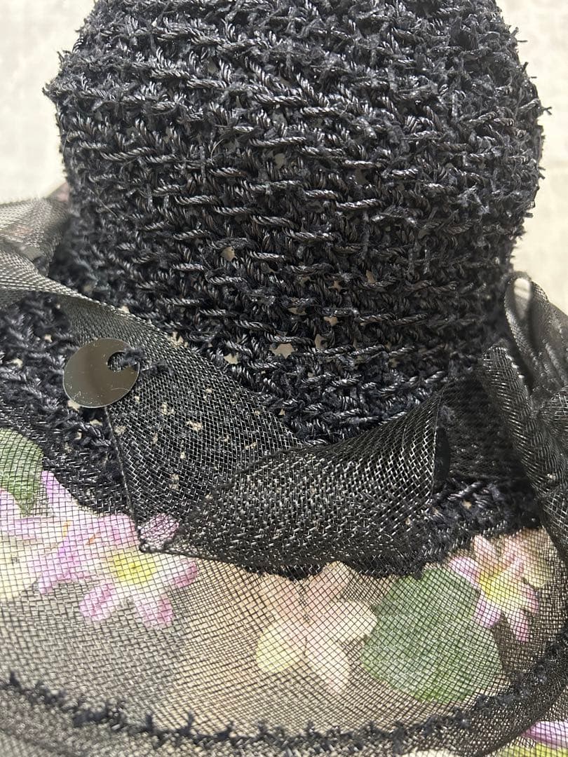 24 貴婦人　マダム　デザイン　ハット　帽子　高級　花びら　レース