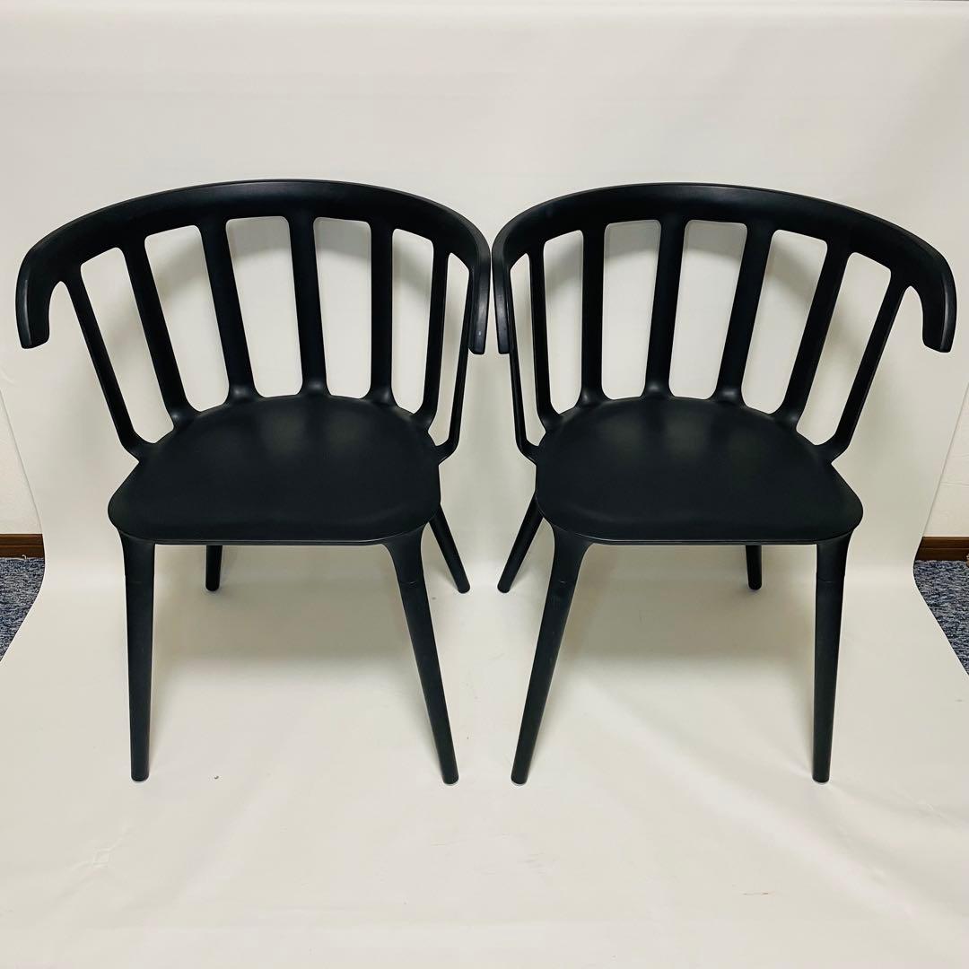 IKEA PS 2012 チェア アームレスト付き　ダイニングチェア　2脚セット