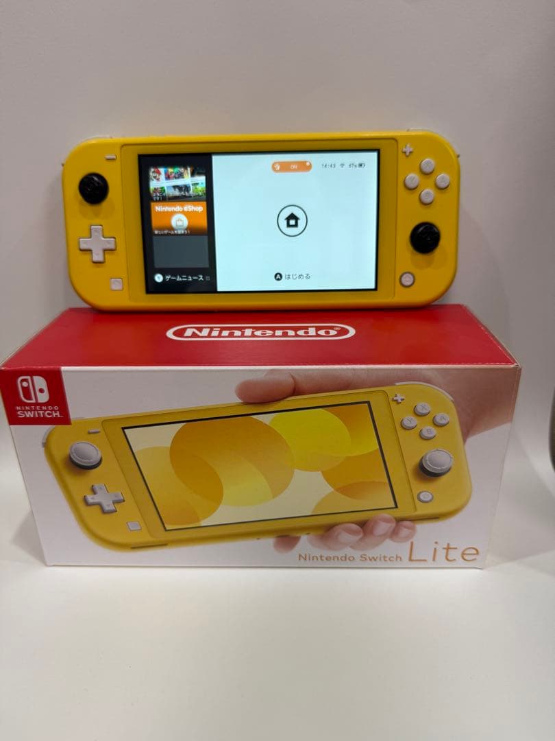Nintendo Switch Lite イエロー 本体　箱付き