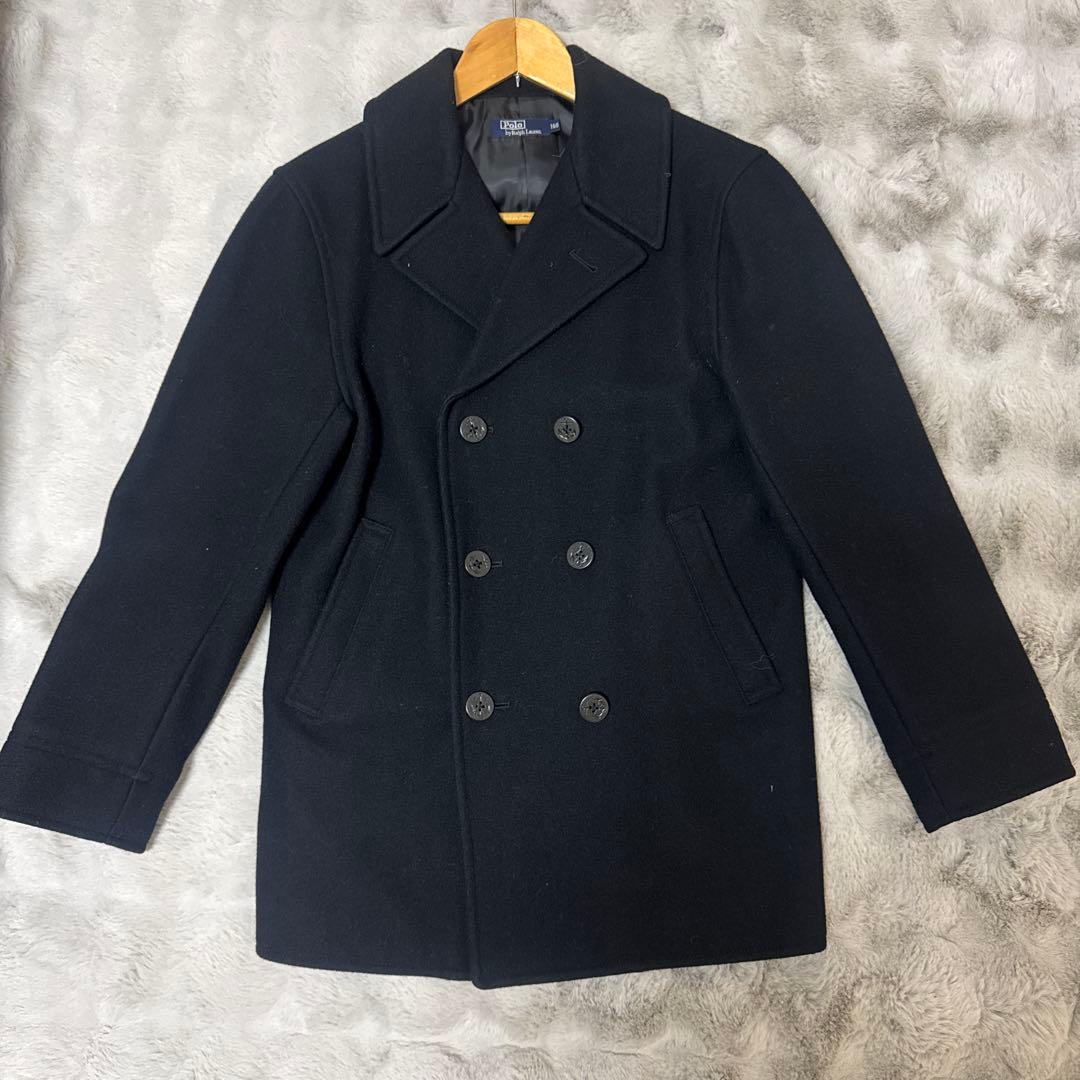 Polo by Ralph Lauren ブラック ピーコート 160