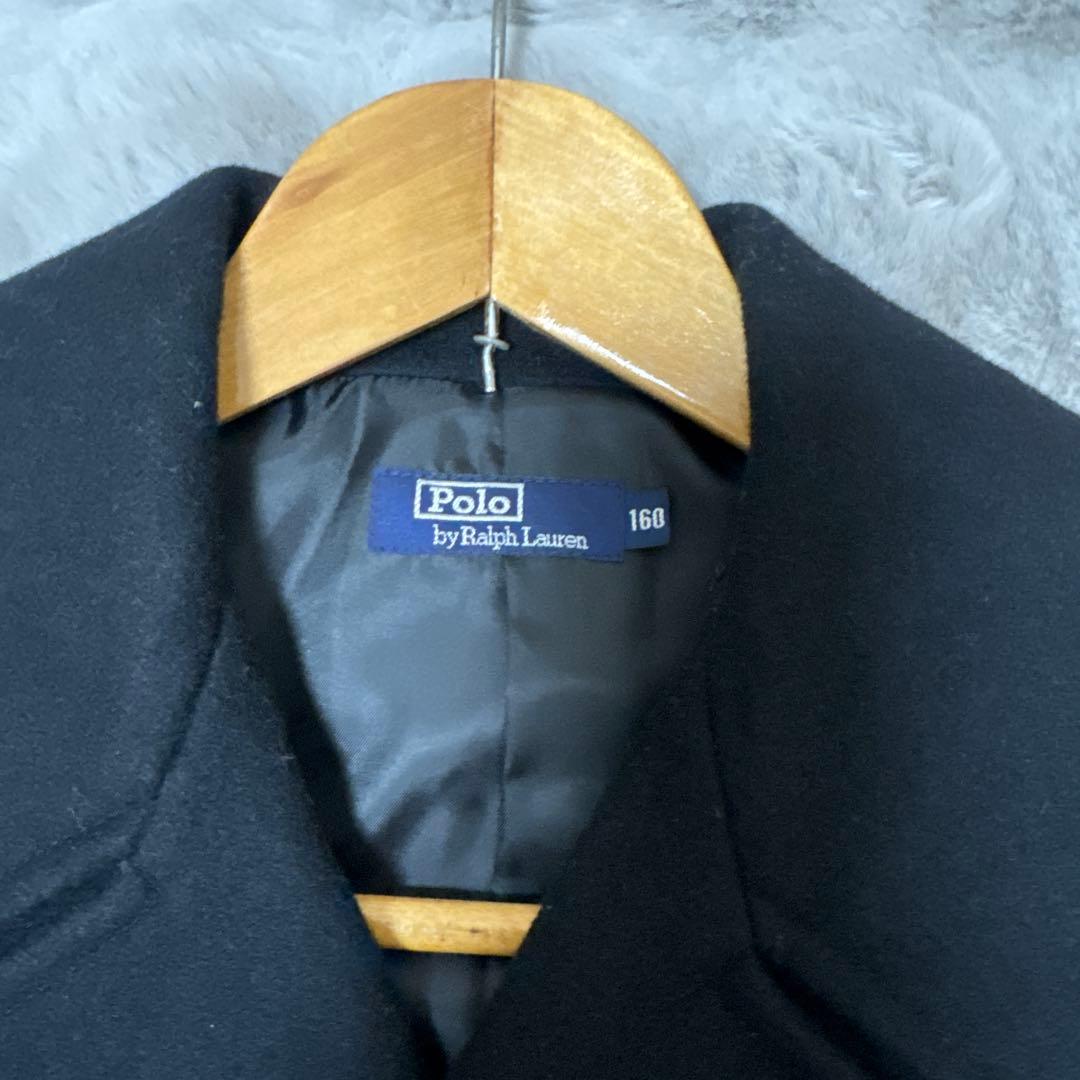 Polo by Ralph Lauren ブラック ピーコート 160