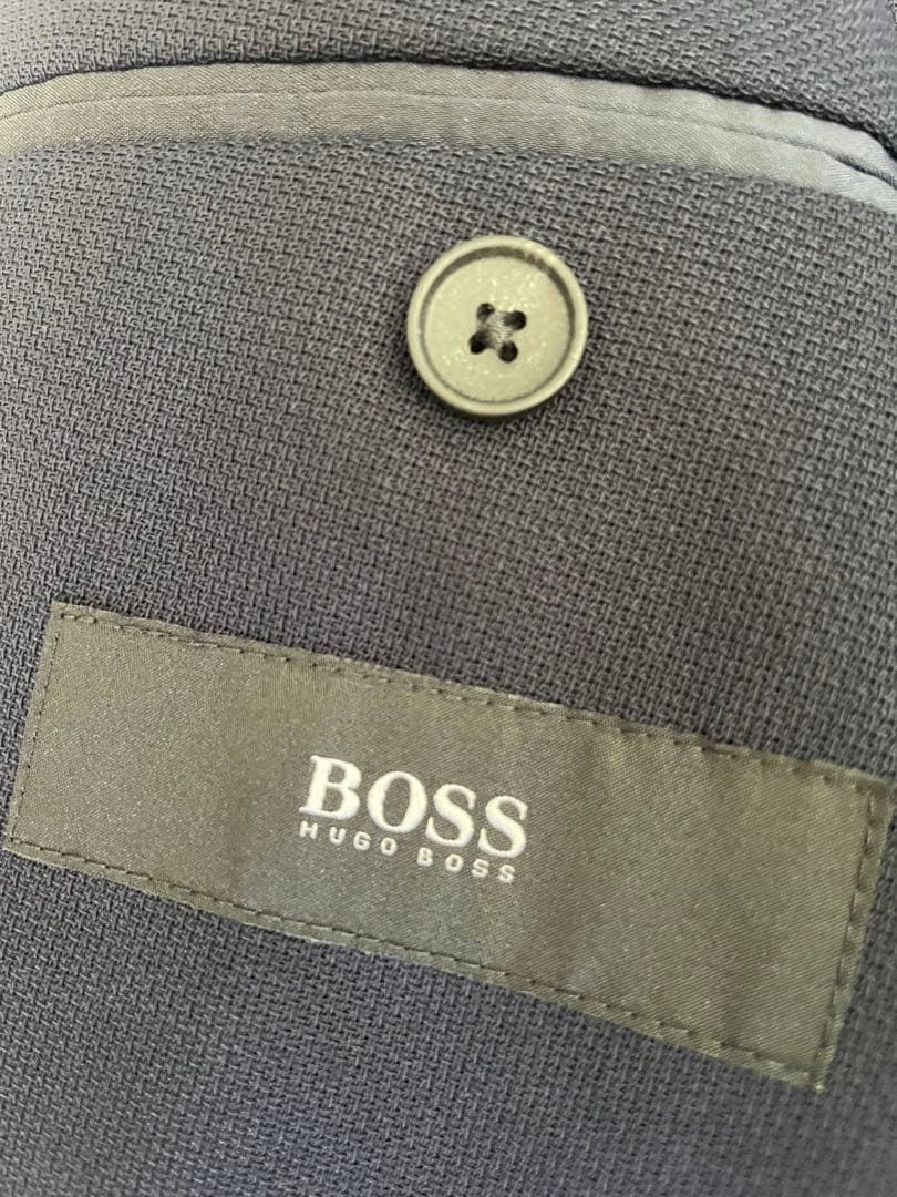 HUGO BOSS ネイビー スーツ ジャケットとパンツ