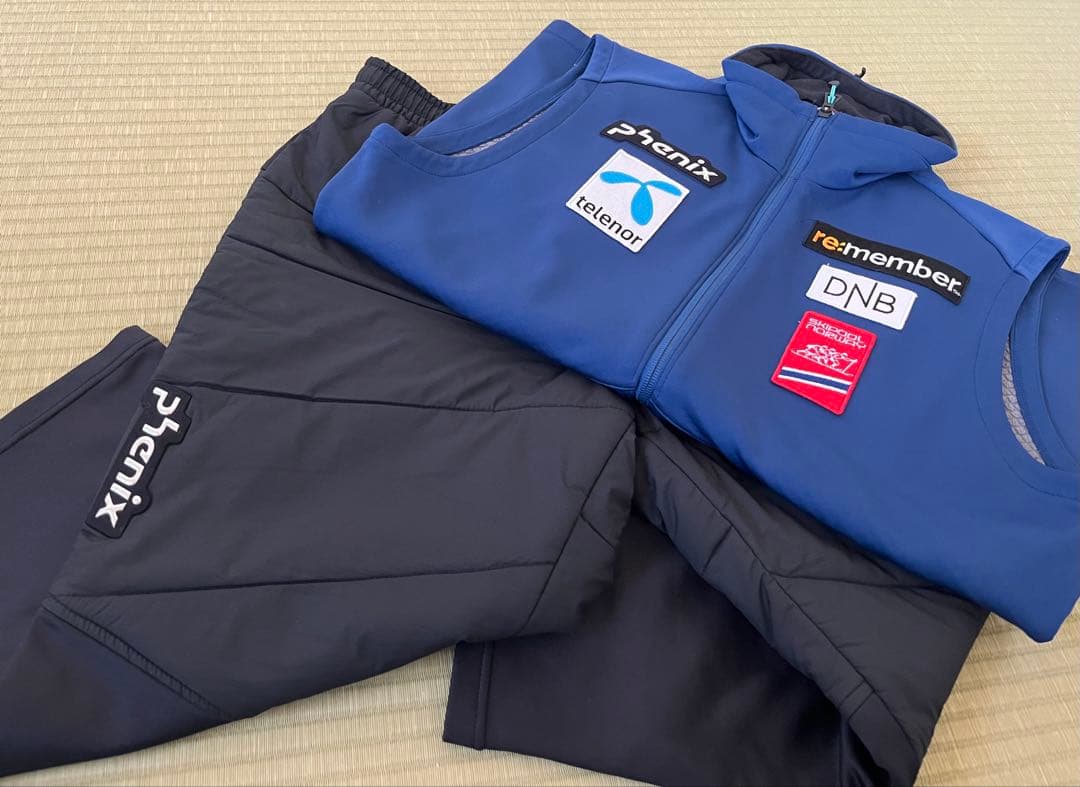 phenix フェニックス　ミドルレイヤー　ミドラー 上下セット　アルペンスキー