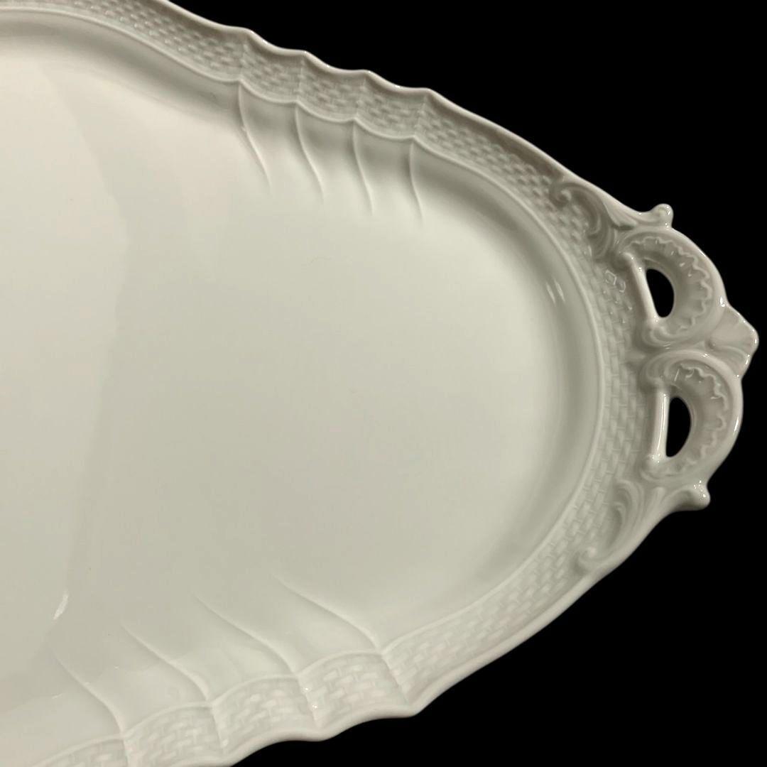 リチャードジノリ ベッキオホワイト オーバル プレート 大皿 2枚セット