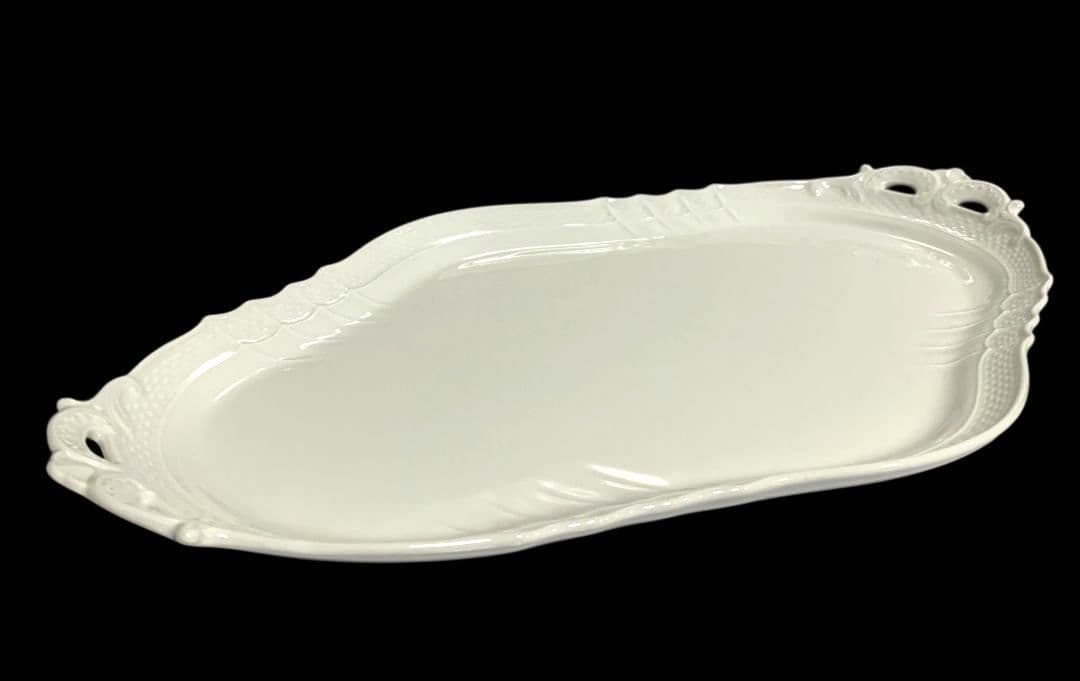 リチャードジノリ ベッキオホワイト オーバル プレート 大皿 2枚セット