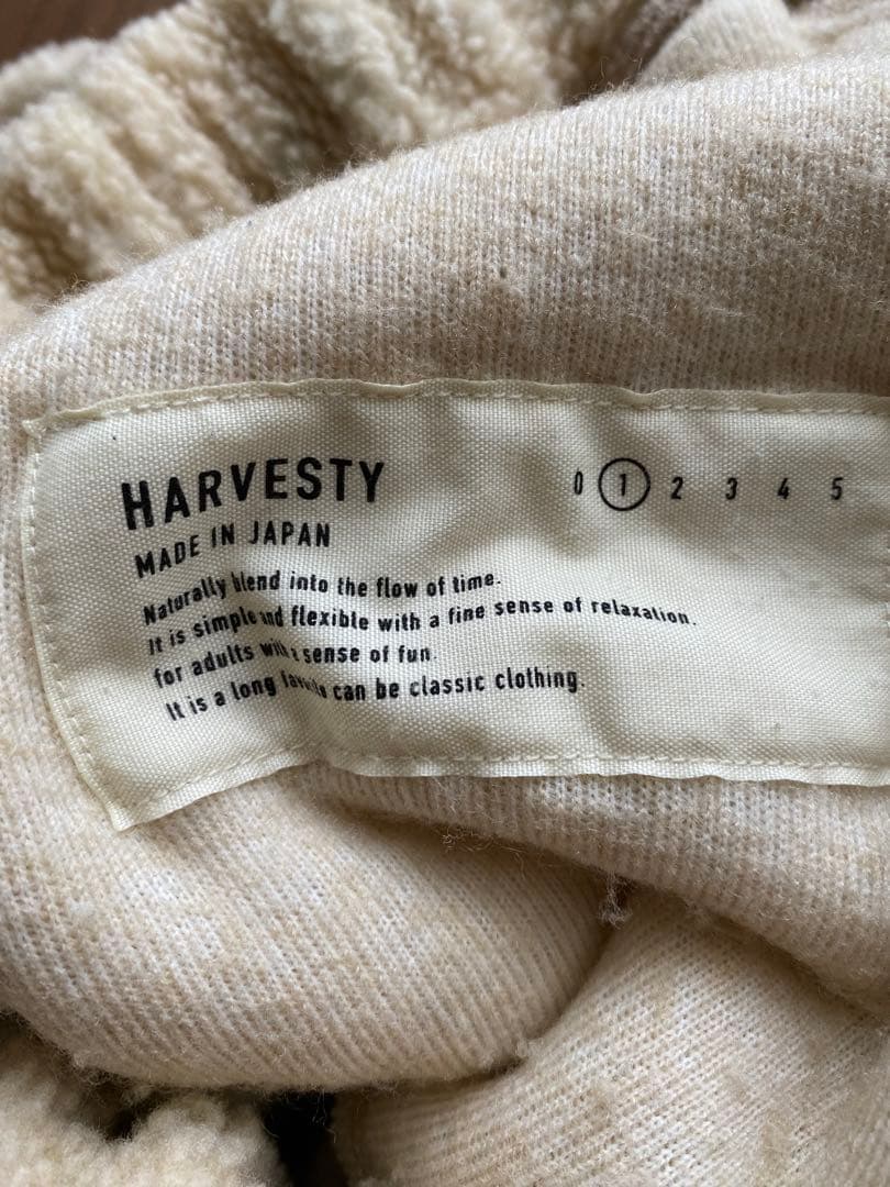 HARVESTY ハーベスティ　ボアフリース イージージョッパーズパンツ