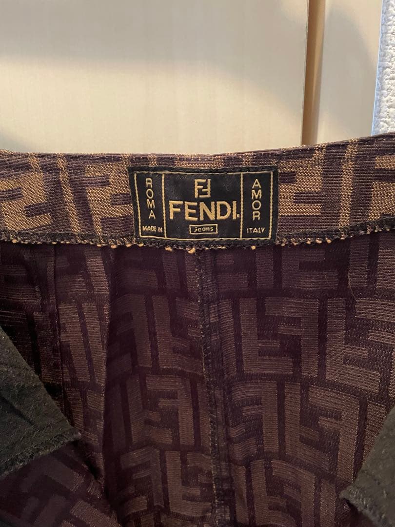 【ノブユキ】Fendi ロゴタイトスカート フェンディ