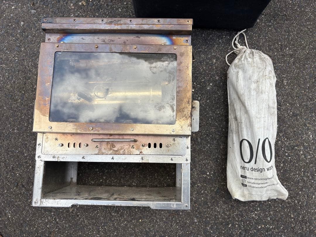 Soomloom二次燃焼薪ストーブ VistaV 延長煙突&煙突ガードセット