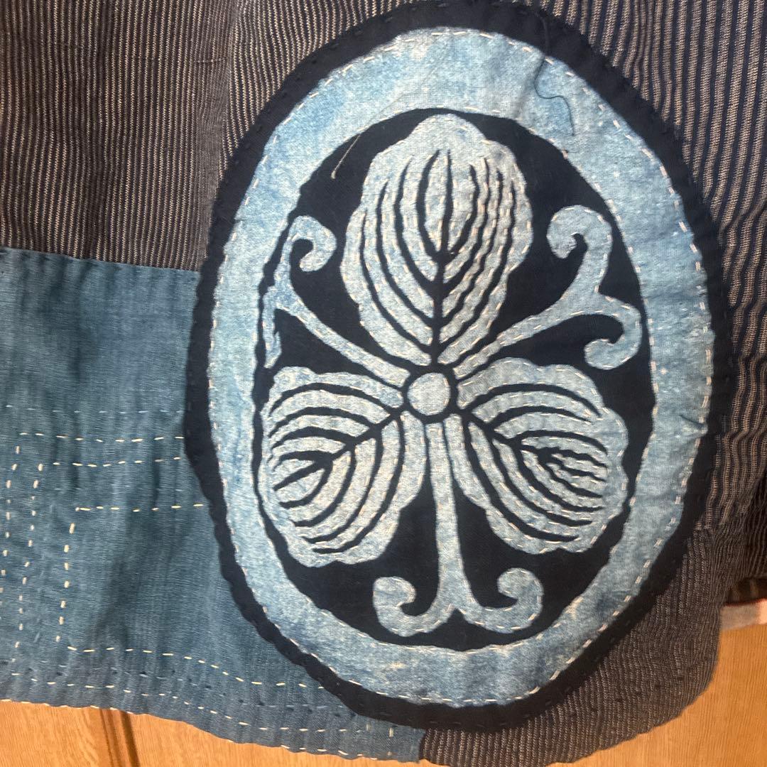 専用　古布　360度　ぐるっと一回り楽しめる縞を基調としたスカート