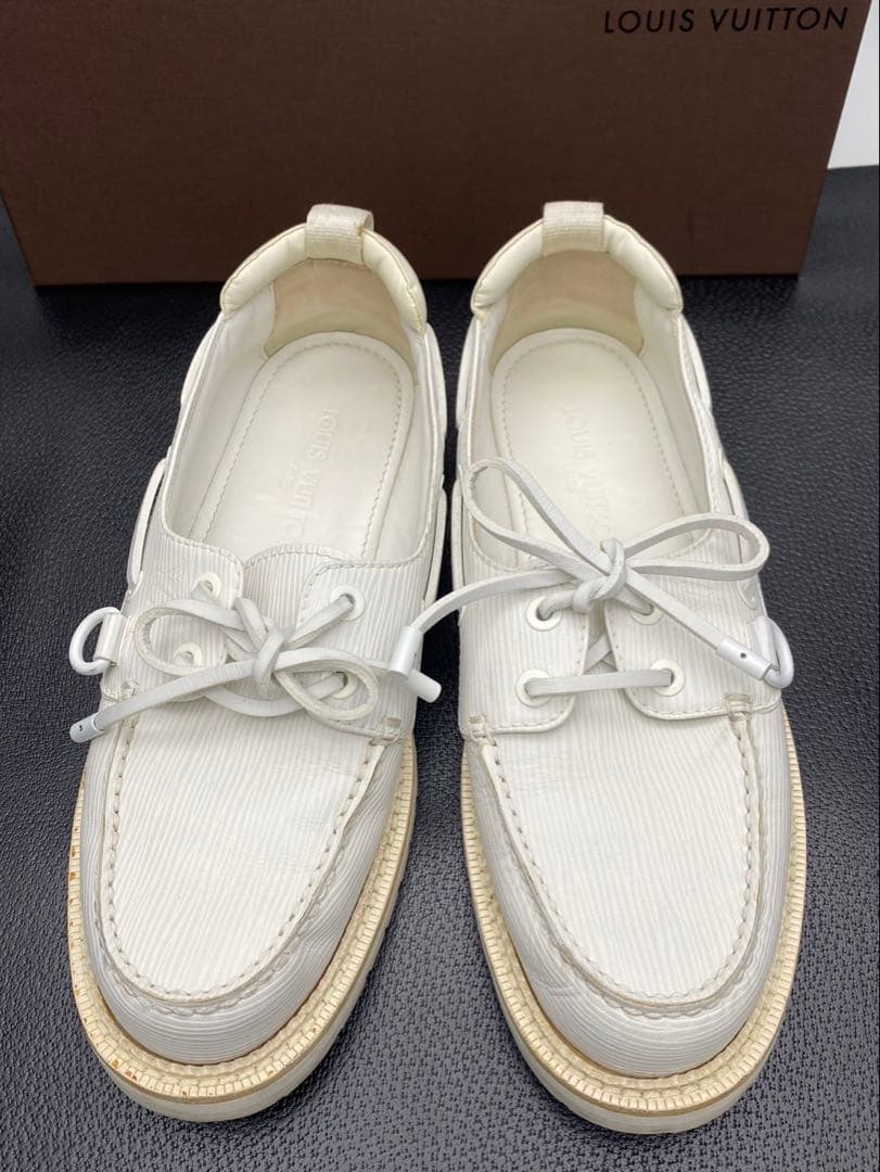 LOUIS VUITTON ルイヴィトン エピ デッキシューズ FA1122