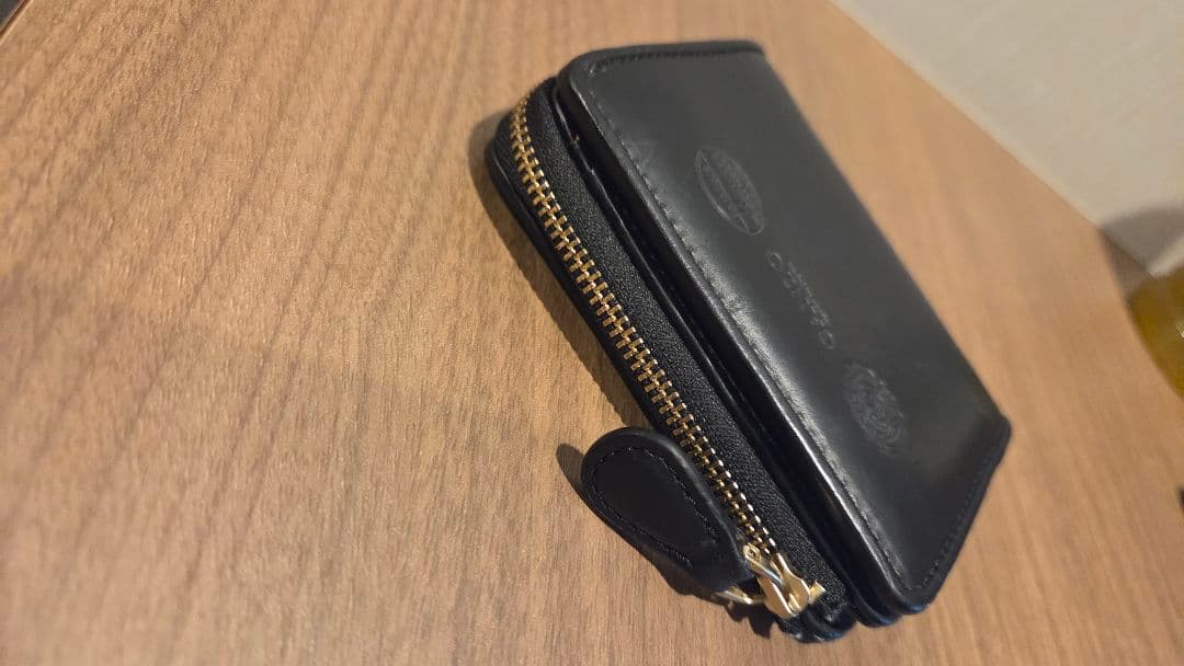 GANZO　ガンゾ　ch5 ブラック 二つ折り財布