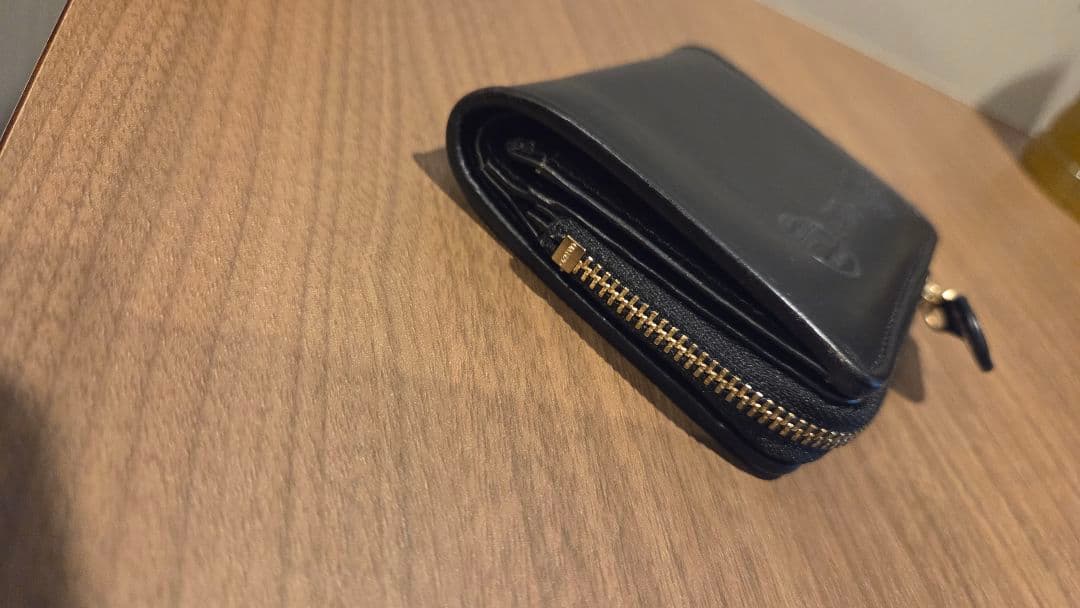 GANZO　ガンゾ　ch5 ブラック 二つ折り財布