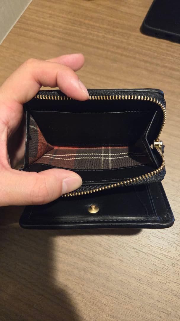 GANZO　ガンゾ　ch5 ブラック 二つ折り財布