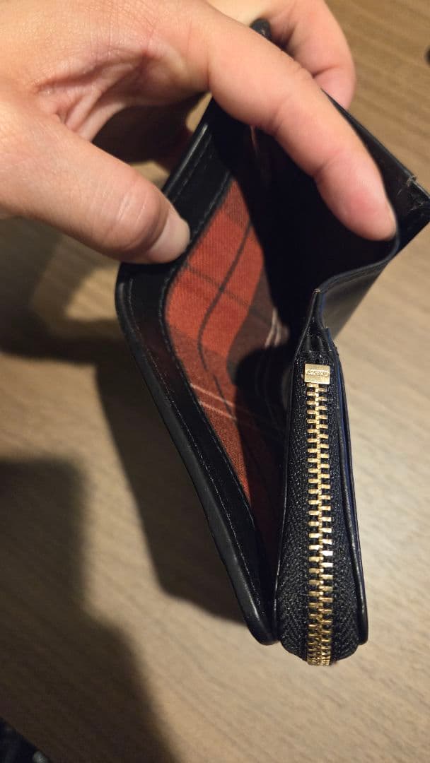 GANZO　ガンゾ　ch5 ブラック 二つ折り財布