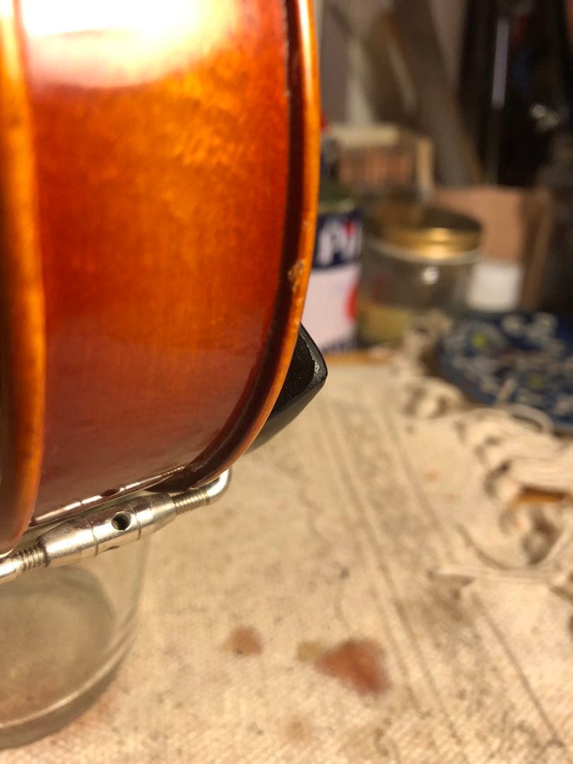 【駒&魂柱調整済】Suzuki分数バイオリンNo280 1/8 1993