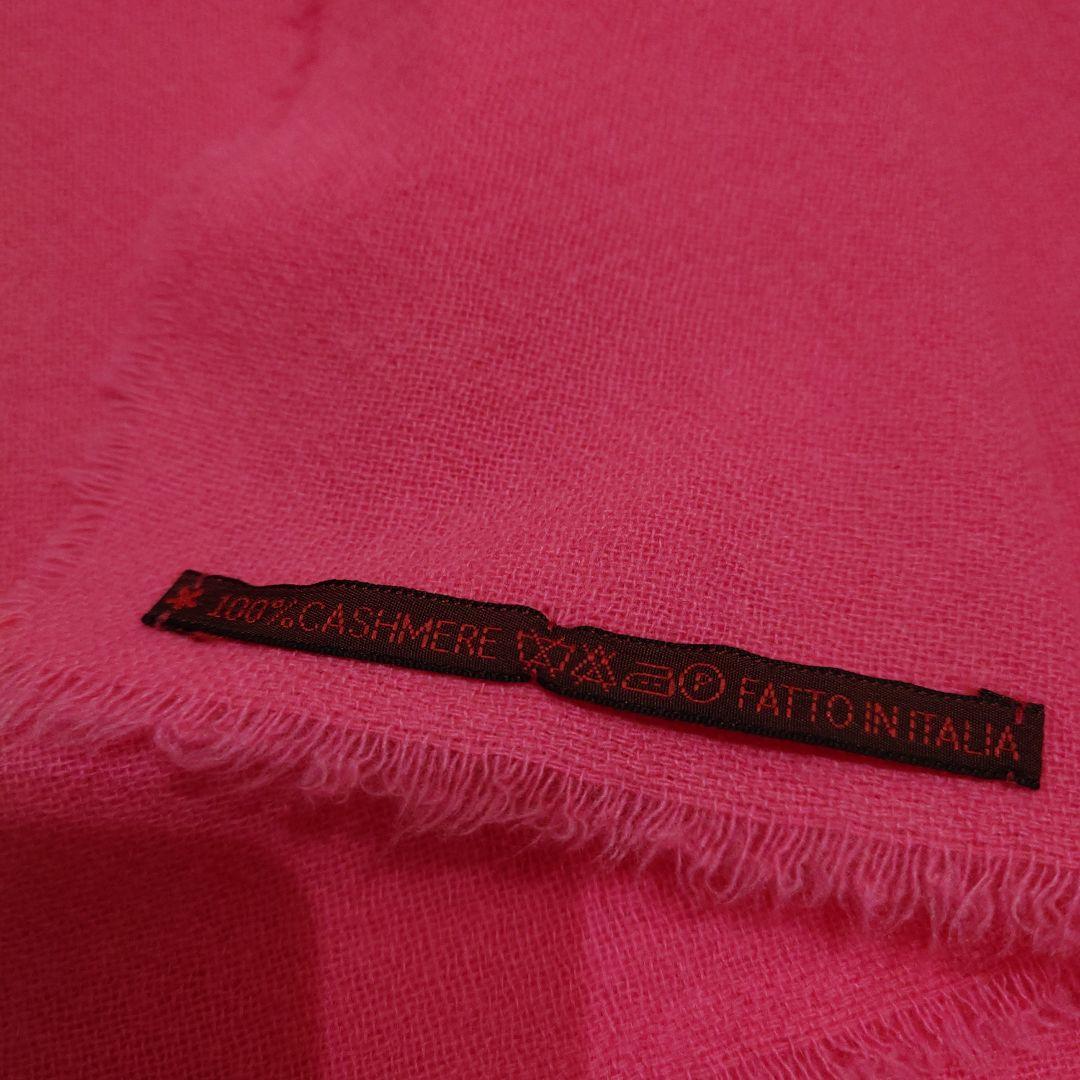 ダニエラグレジス　【新品・未使用】ピンクの大判ストール