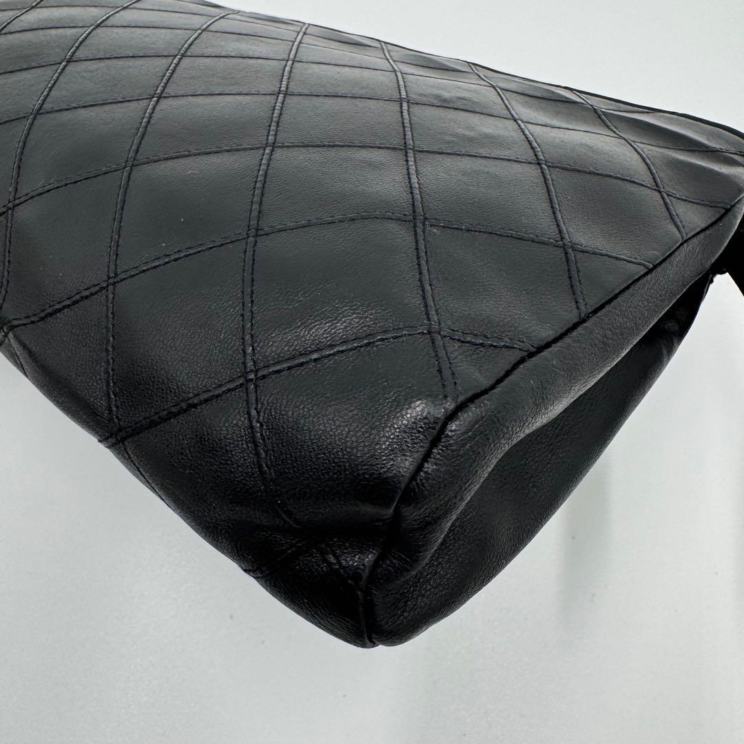 CHANEL シャネル ビコローレ ラム レザー クラッチバッグ セカンドバッグ