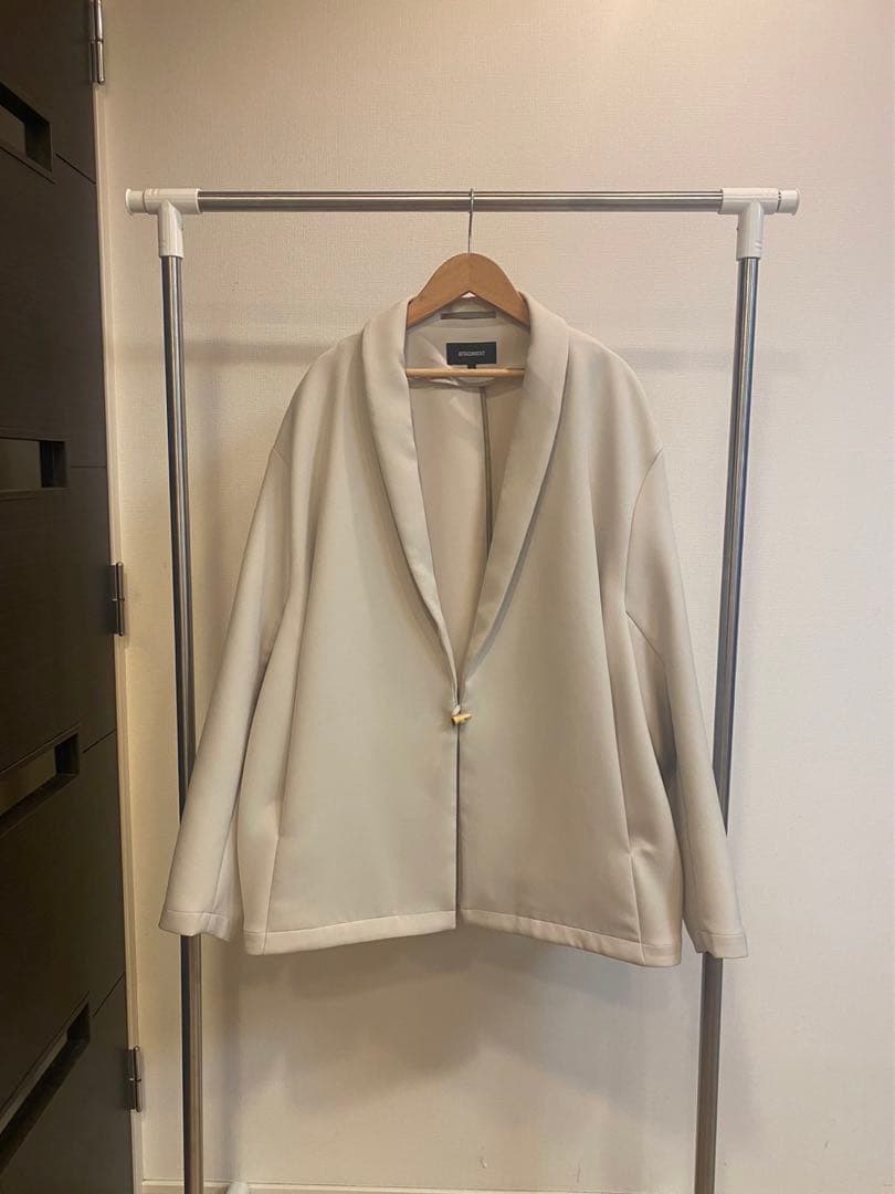 ジャケット・アウター PE TRIPLE CLOTH SHAWL COLLAR JACKET