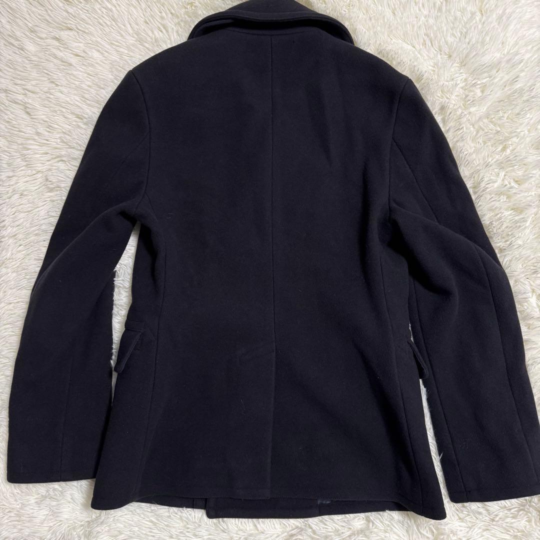 ポロラルフローレン ピーコート ウールコート いかりボタン Sサイズ ネイビー