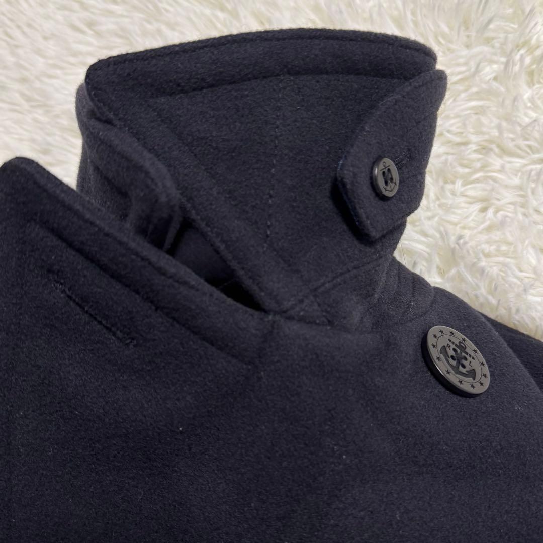 ポロラルフローレン ピーコート ウールコート いかりボタン Sサイズ ネイビー