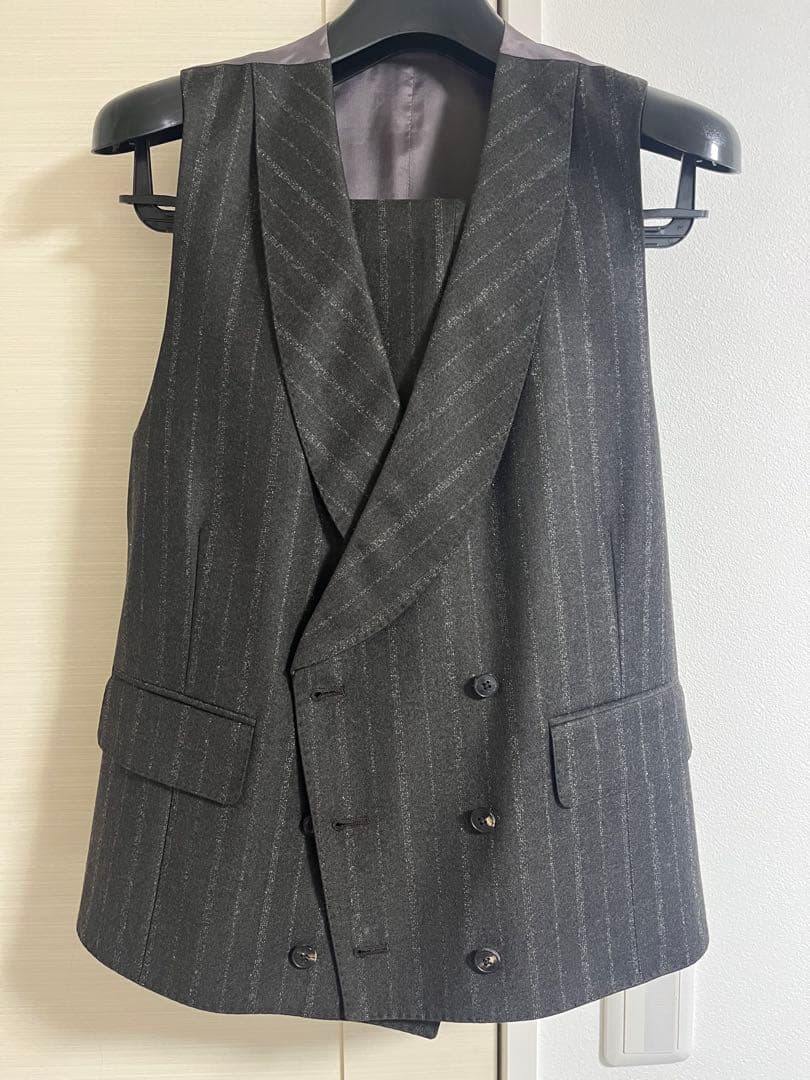 【美品】ガブリエレパジーニ 3ピース 48 スーツ ラルディーニ タリアトーレ