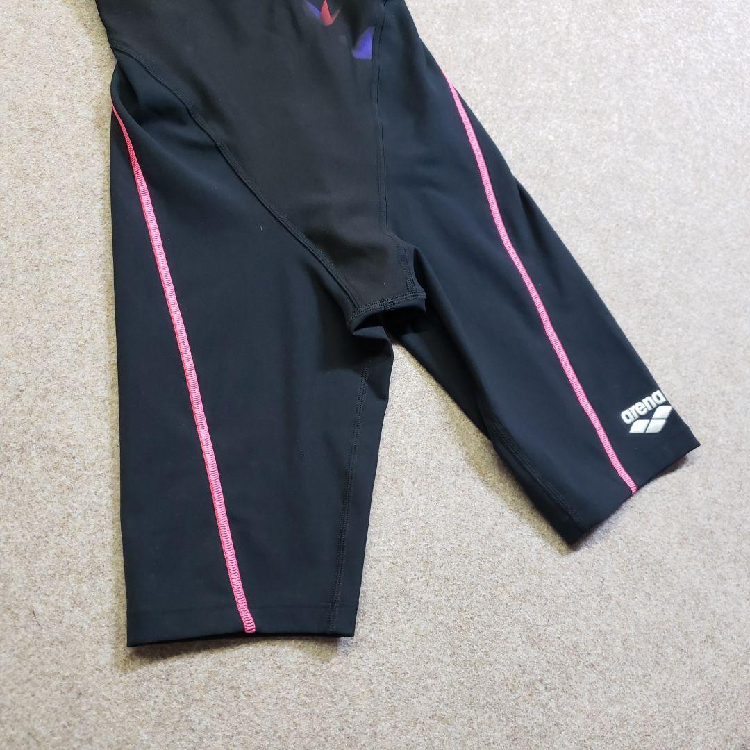 アリーナ　レディース　水着　L　ブラック系　競泳用　y6679a