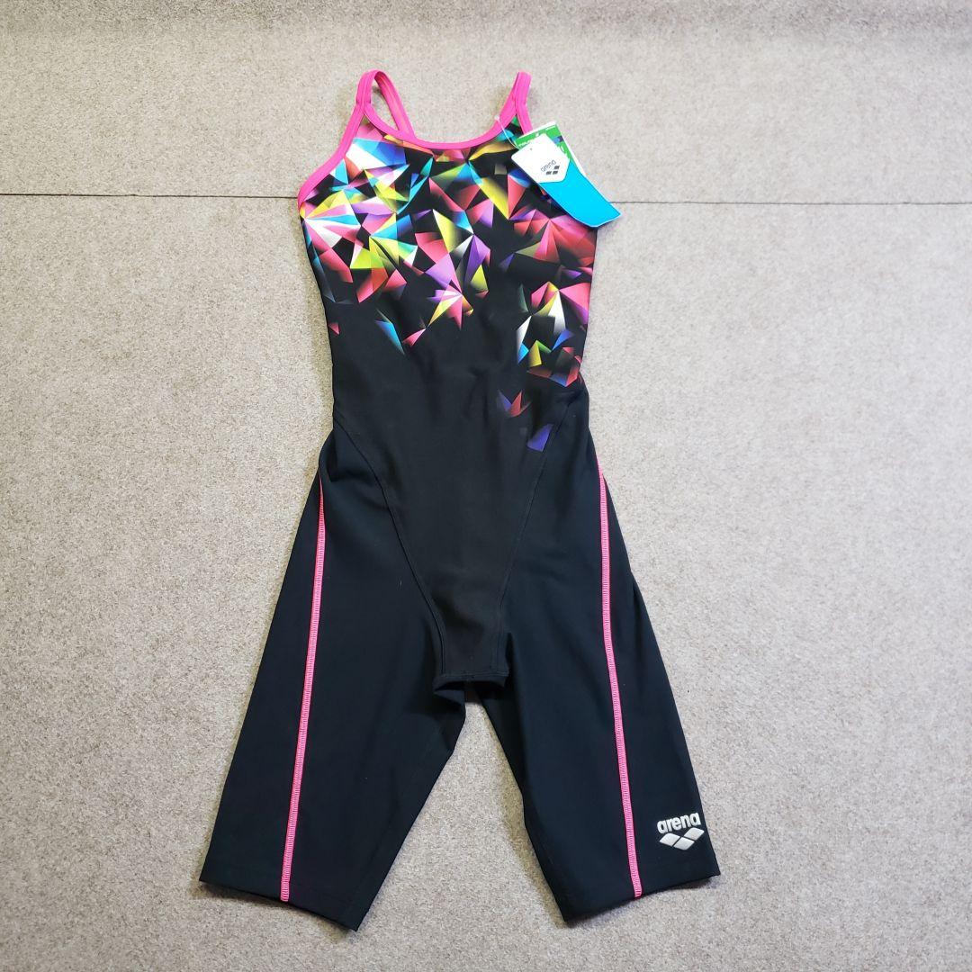 アリーナ　レディース　水着　L　ブラック系　競泳用　y6679a