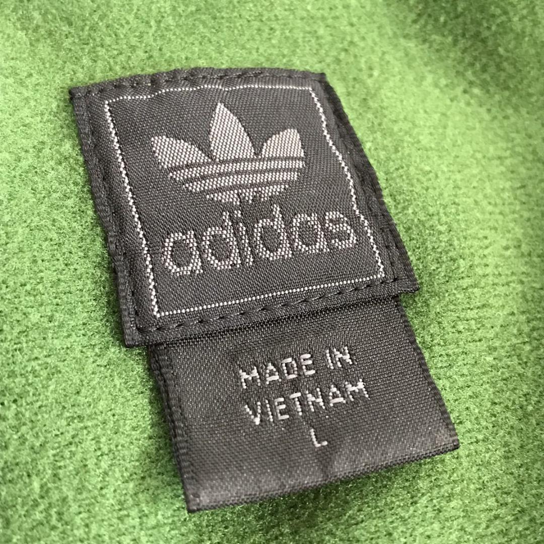 レア物！アディダス☆ビンテージ☆ ジャージ☆グリーンｘベージュ☆L~XL☆